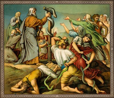 The Brazen Serpent - Bible by Unknown
